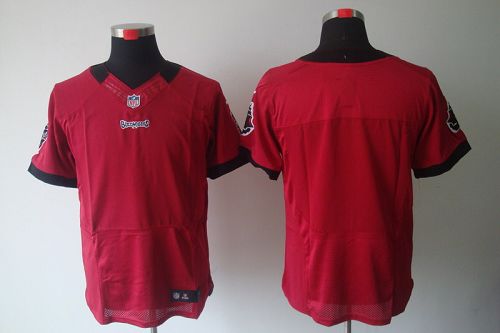  Buccaneers Blank Red Team Color Men's Stitched NFL Elite Jersey