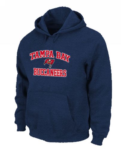 Tampa Bay Buccaneers Heart & Soul Pullover Hoodie Dark Blue