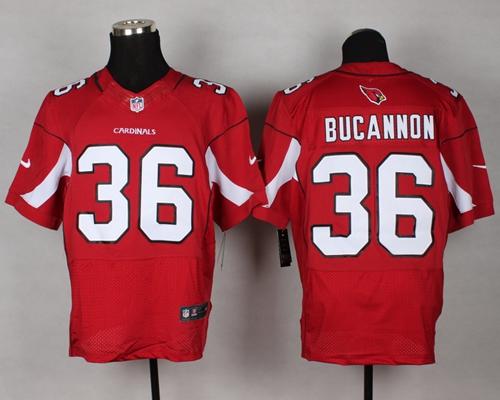  Cardinals #36 Deone Bucannon Red Team Color Men's Stitched NFL Elite Jersey