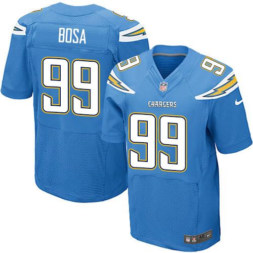  Chargers #99 Joey Bosa Electric Blue Alternate Men's Stitched NFL New Elite Jersey