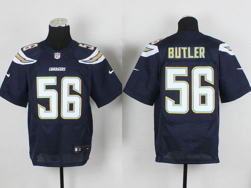 Chargers #56 Donald Butler Navy Blue Team Color Men's Stitched NFL New Elite Jersey