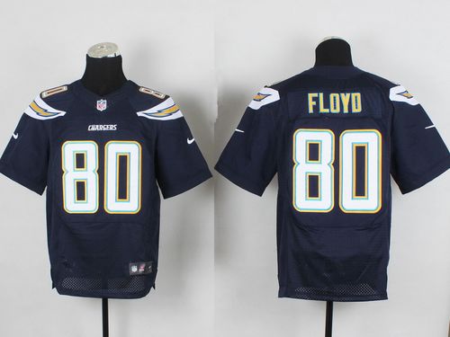  Chargers #80 Malcom Floyd Navy Blue Team Color Men's Stitched NFL New Elite Jersey