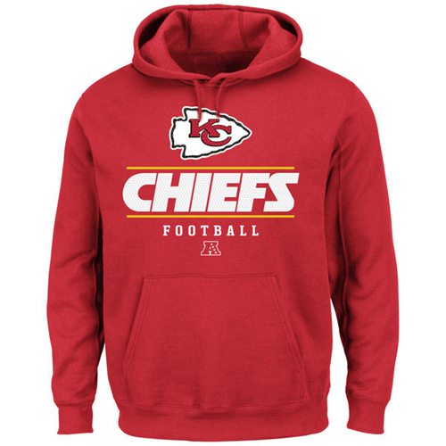 Kansas City Chiefs Vital Win Pullover Hoodie Red