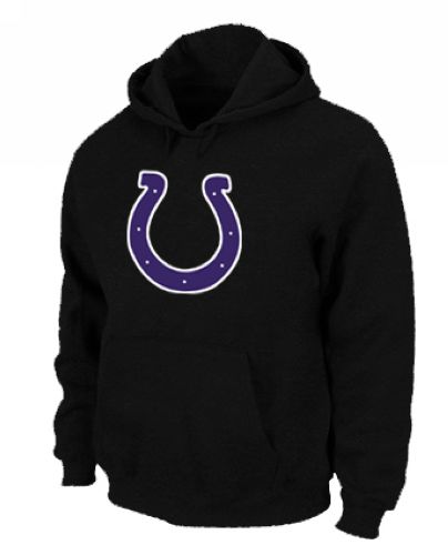 Indianapolis Colts Logo Pullover Hoodie Black