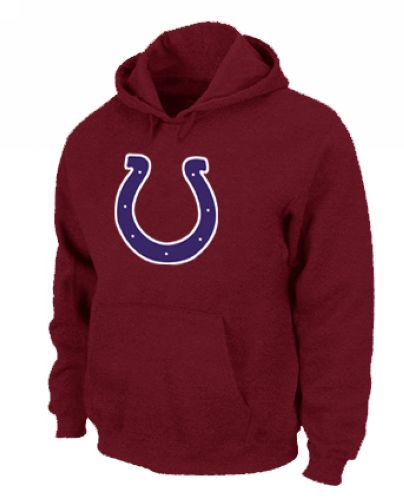 Indianapolis Colts Logo Pullover Hoodie Red
