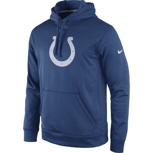 Indianapolis Colts  Practice Performance Pullover Hoodie Royal