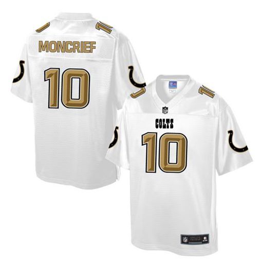  Colts #10 Donte Moncrief White Men's NFL Pro Line Fashion Game Jersey