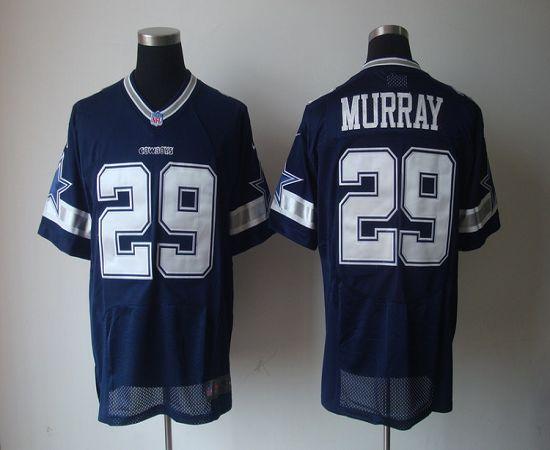  Cowboys #29 DeMarco Murray Navy Blue Team Color Men's Stitched NFL Elite Jersey