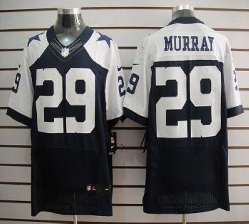  Cowboys #29 DeMarco Murray Navy Blue Thanksgiving Throwback Men's Stitched NFL Elite Jersey