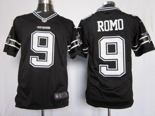 black tony romo jersey