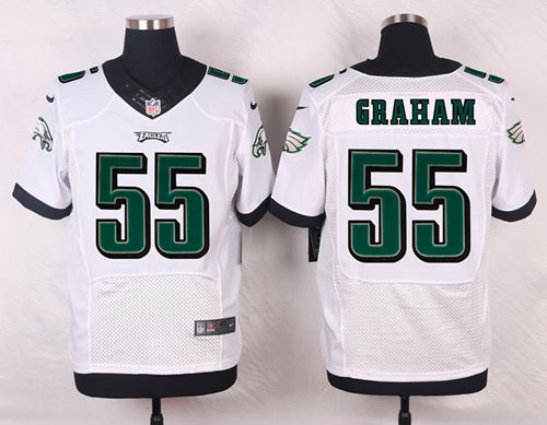  Eagles #55 Brandon Graham White Men's Stitched NFL New Elite Jersey