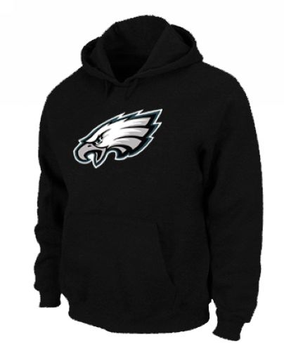 Philadelphia Eagles Logo Pullover Hoodie Black
