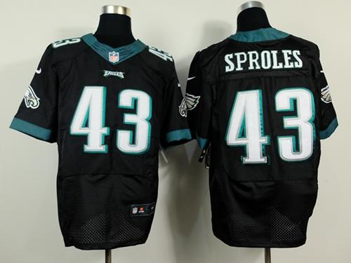 Eagles #43 Darren Sproles Black Alternate Men's Stitched NFL New Elite Jersey