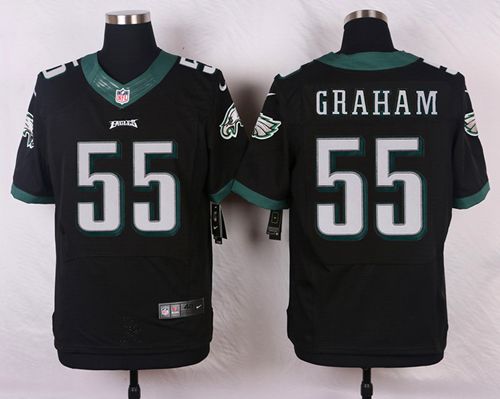  Eagles #55 Brandon Graham Black Alternate Men's Stitched NFL New Elite Jersey