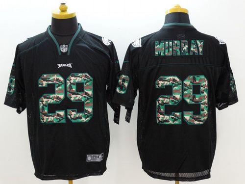  Eagles #29 DeMarco Murray Black Men's Stitched NFL Elite Camo Fashion Jersey