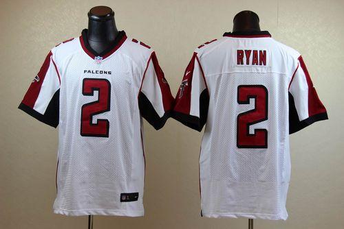  Falcons #2 Matt Ryan White Men's Stitched NFL Elite Jersey