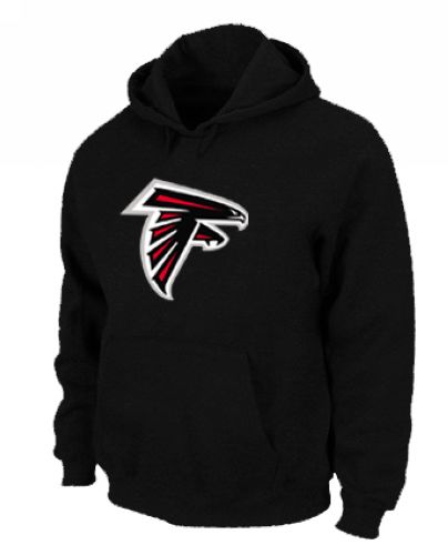 Atlanta Falcons Logo Pullover Hoodie Black