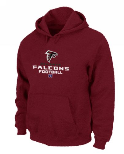 Atlanta Falcons Critical Victory Pullover Hoodie Red