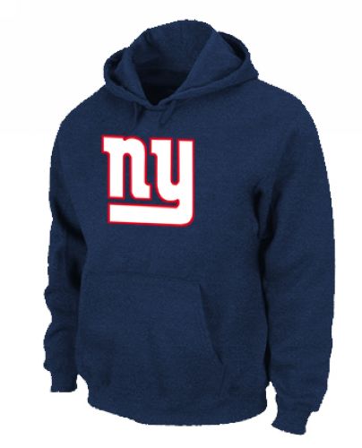 New York Giants Logo Pullover Hoodie Dark Blue