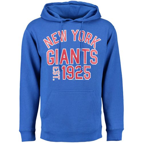 New York Giants End Around Pullover Hoodie Royal