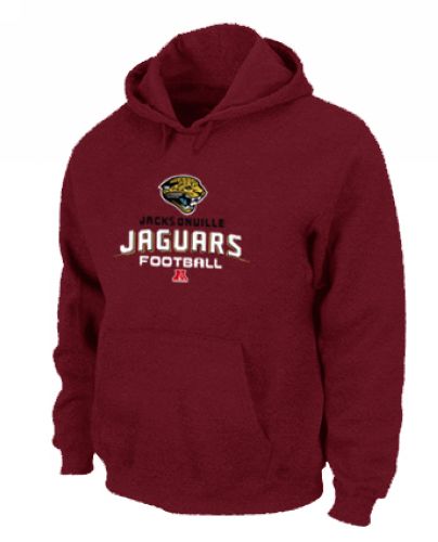 Jacksonville Jaguars Critical Victory Pullover Hoodie Red
