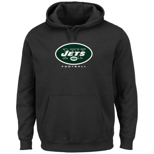 New York Jets Critical Victory Pullover Hoodie Black