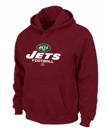 New York Jets Critical Victory Pullover Hoodie Red