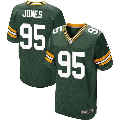  Packers #95 Datone Jones Green Team Color Men's Stitched NFL Elite Jersey