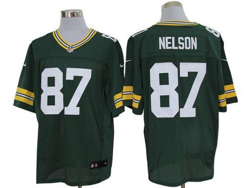  Packers #87 Jordy Nelson Green Team Color Men's Stitched NFL Limited Jersey