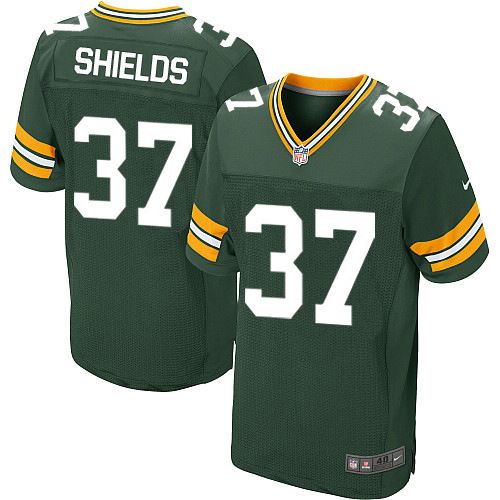  Packers #37 Sam Shields Green Team Color Men's Stitched NFL Elite Jersey
