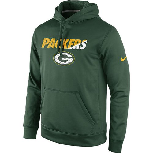 Green Bay Packers  Kick Off Staff Performance Pullover Hoodie Green