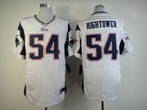  Patriots #54 Dont'a Hightower White Men's Stitched NFL Elite Jersey