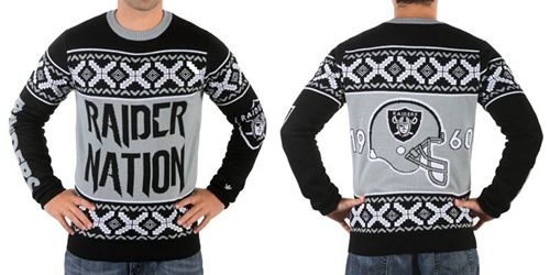  Raiders Men's Ugly Sweater