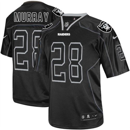 شجر البشام Nike Raiders #28 Latavius Murray Black Name & Number Pullover NFL Hoodie شجر البشام