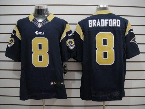 ماطم Nike Rams #8 Sam Bradford Navy Blue Team Color Men's Stitched NFL ... ماطم