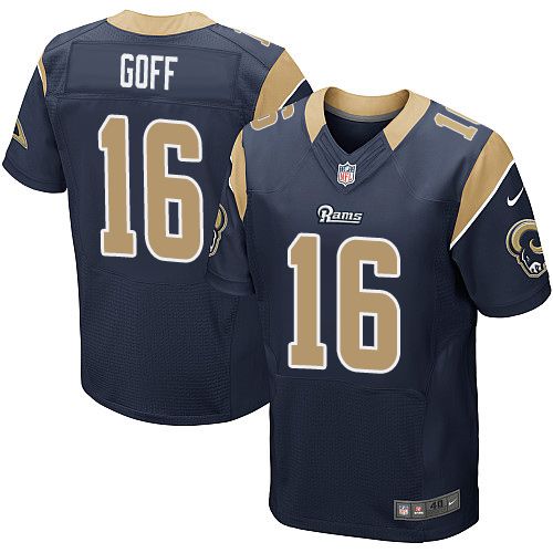 افضل شامبو للبروتين Nike Los Angeles Rams #16 Jared Goff Navy Blue Team Color Men's Stitched NFL Vapor Untouchable Limited Jersey افضل شامبو للبروتين