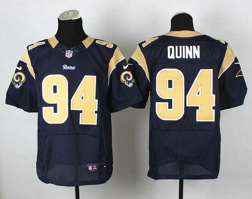  Rams #94 Robert Quinn Navy Blue Team Color Men's Stitched NFL Elite Jersey