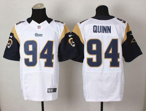  Rams #94 Robert Quinn White Men's Stitched NFL Elite Jersey