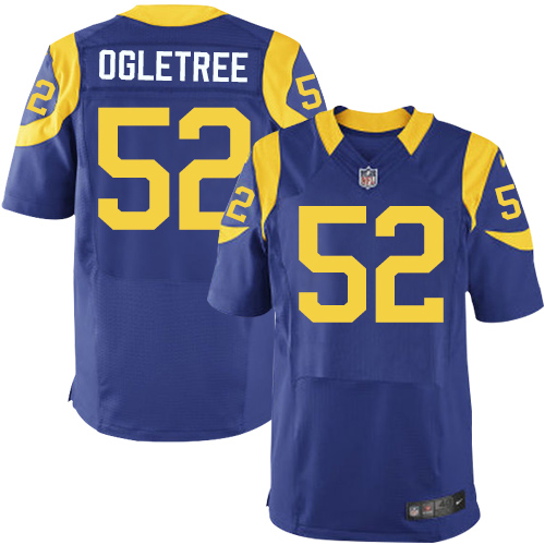  Rams #52 Alec Ogletree Royal Blue Alternate Men's Stitched NFL Elite Jersey