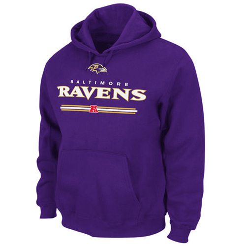 Baltimore Ravens Critical Victory VI Hoodie Purple