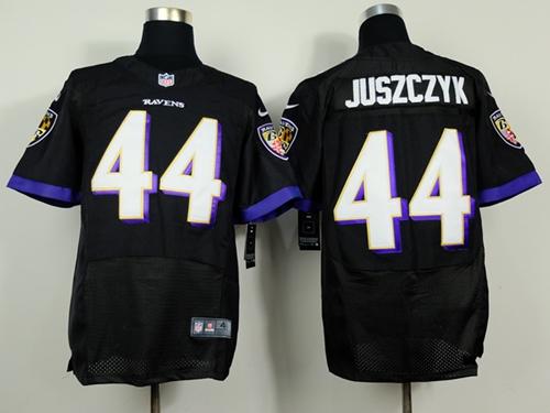  Ravens #44 Kyle Juszczyk Black Alternate Men's Stitched NFL New Elite Jersey