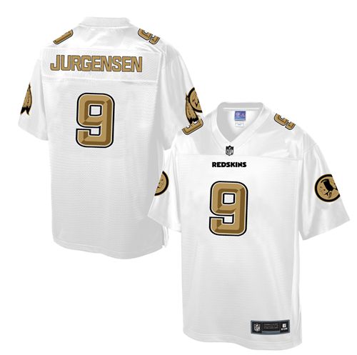  Redskins #9 Sonny Jurgensen White Men's NFL Pro Line Fashion Game Jersey