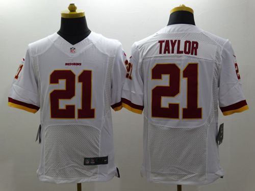  Redskins #21 Sean Taylor White Men's Stitched NFL New Elite Jersey