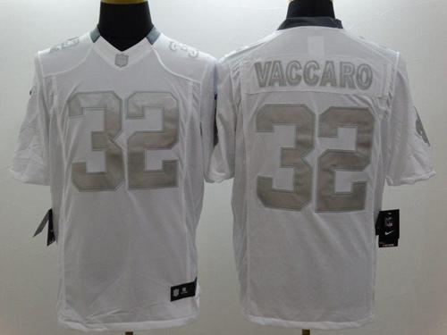  Saints #32 Kenny Vaccaro White Men's Stitched NFL Limited Platinum Jersey