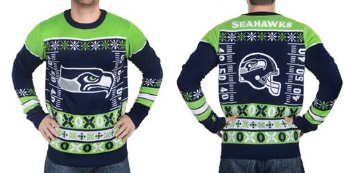  Seahawks Men's Ugly Sweater