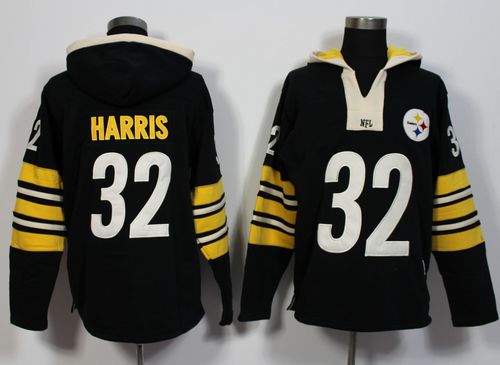 Pittsburgh Steelers #32 Franco Harris Black Player Winning Method Pullover NFL Hoodie