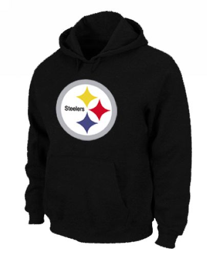 Pittsburgh Steelers Logo Pullover Hoodie Black