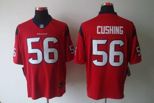  Texans #56 Brian Cushing Red Alternate Men's Stitched NFL Limited Jersey