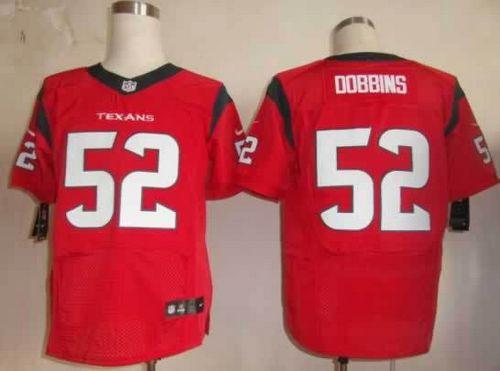  Texans #52 Tim Dobbins Red Alternate Men's Stitched NFL Elite Jersey