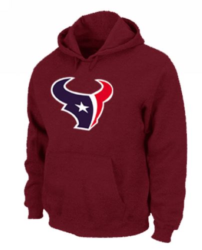 Houston Texans Logo Pullover Hoodie Red